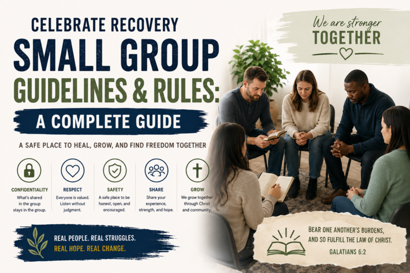 Celebrate Recovery Small Group Guidelines & Rules: A Complete Guide