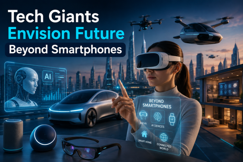 Tech Giants Envision Future Beyond Smartphones